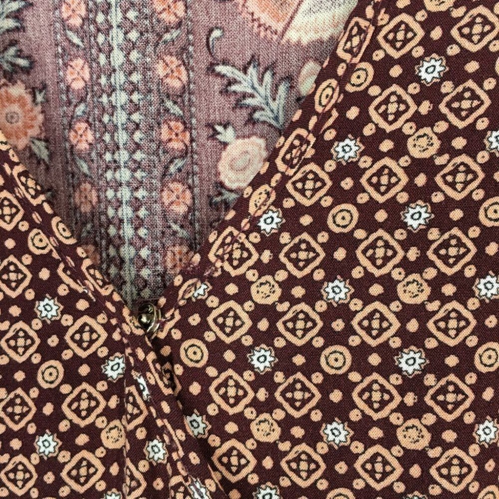 BAND OF GYPSIES Cold Shoulder Floral Dress - Picture 5 of 10